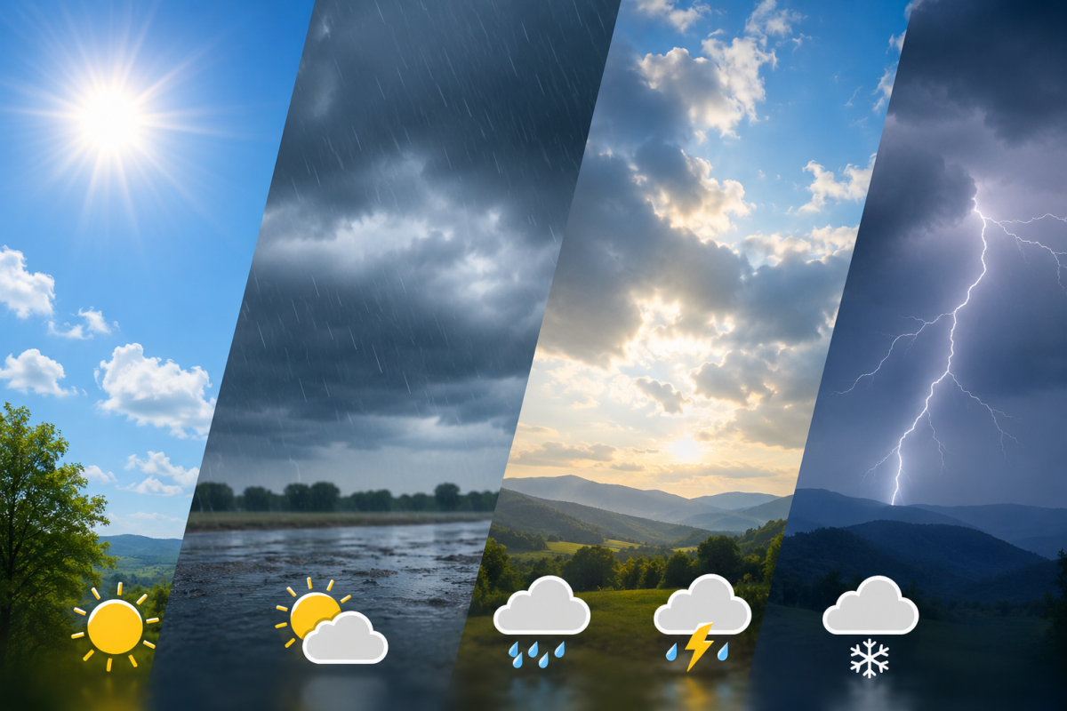 Meteoroloji’den Haftalık Rapor: Yerel Yağışlara Dikkat!