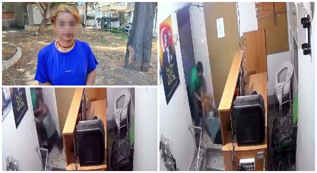 Adana'da Sevgili Şiddeti Kamerada