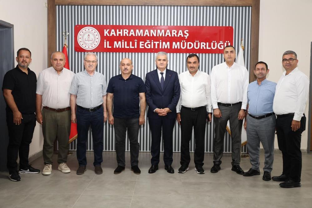 Eğitim-Bir-Sen Adana Şubesi Kahramanmaraş’ta temaslarda bulundu