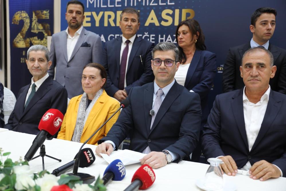 AK Parti Adana’da 25. kuruluş yıl dönümü coşkusu