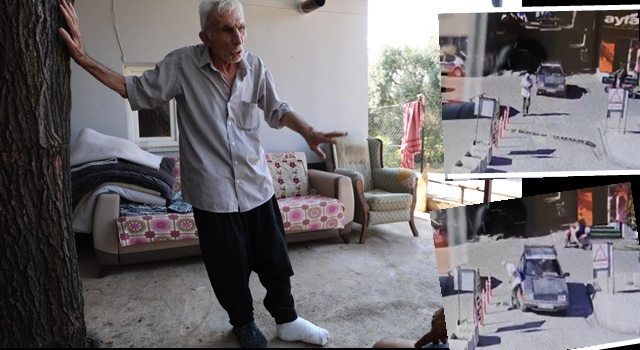 Yaşlı adama çarpıp hiçbir şey olmamış gibi yoluna devam etti