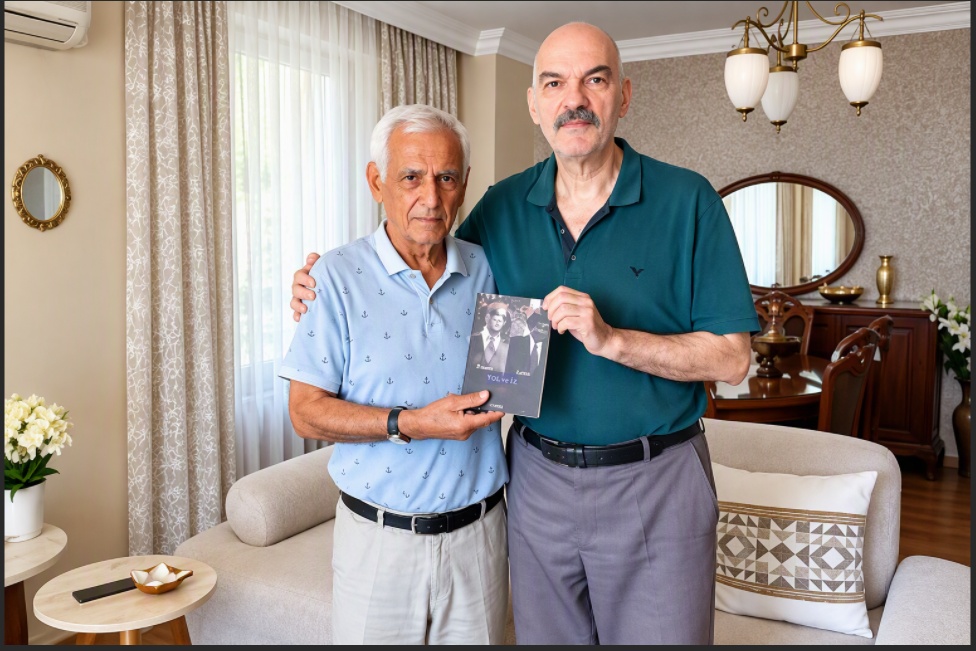 Emekli Hakim Azmi Yılmaz’dan Gazeteci Azmi Ertan’a Anlamlı Hediye