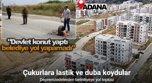 Devlet konut yaptı, Büyükşehir yan gelip yattı