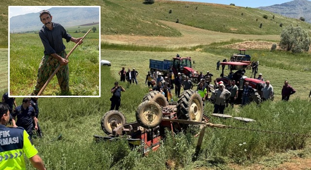 Tufanbeyli'de traktör kazası: 1 ölü