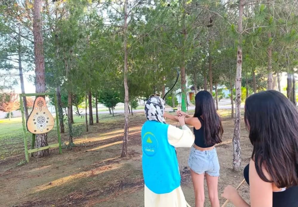 Koruma altındaki çocuklar moral depoladı