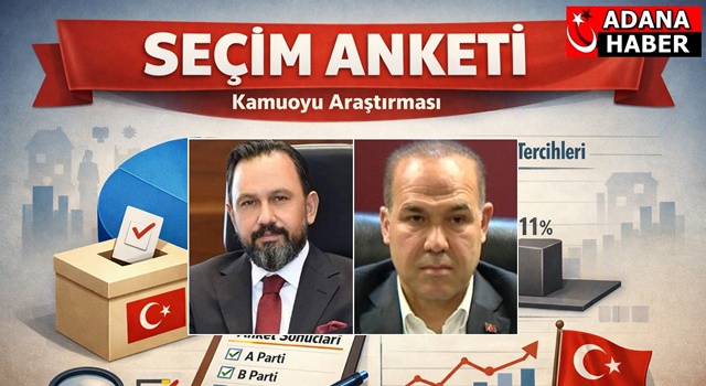 Adana’da Yerel Seçim Nabzı: Hüseyin Sözlü ve Bilal Uludağ kıran kırana yarıştalar