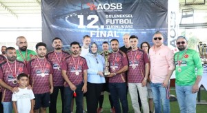 AOSB’de futbol şöleni finalle tamamlandı