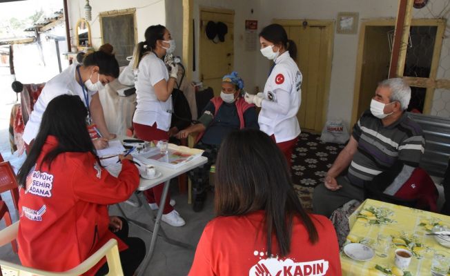 Ceyhan’da Kadın Eli ve Derman ekipleri seferber oldu