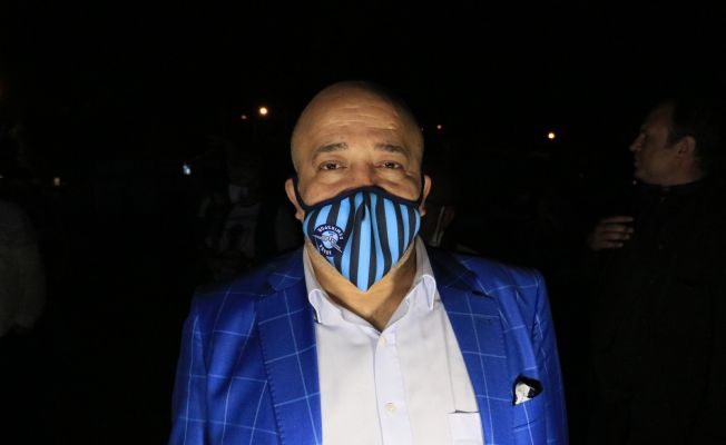 Adana Demirspor Başkanı Sancak:” Anlımızın akı kadar helaldi bu şampiyonluk”