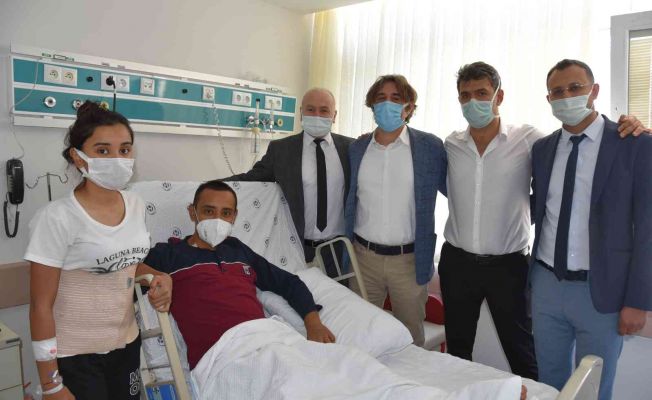 Kız kardeşinin karaciğeriyle hayata tutundu