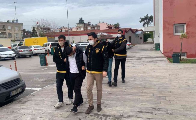 Adana’da 4 kişinin motosikletini çalan iki şüpheli tutuklandı
