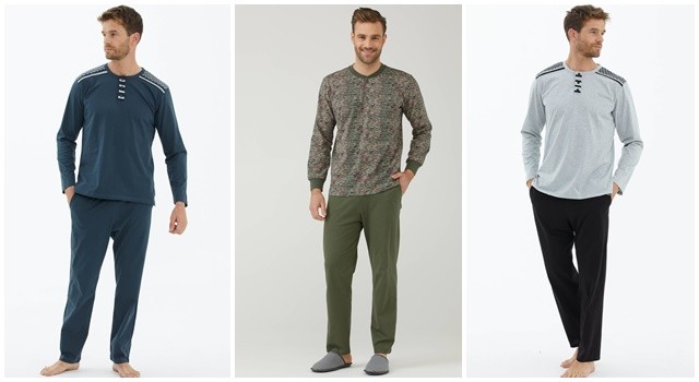 Erkek Pijama Takımı Modelleri