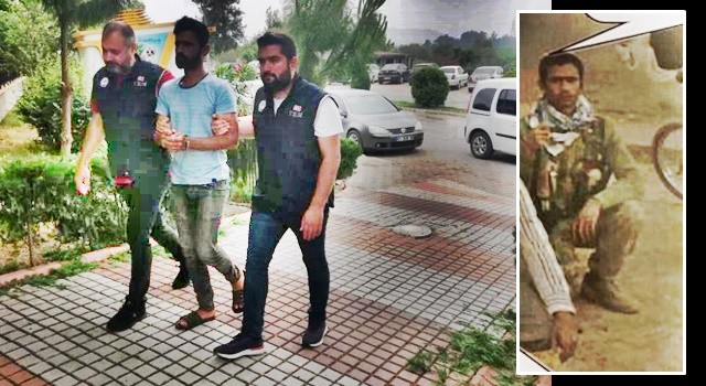 Kalaşnikof silahla örgüt üyeleriyle poz veren terörist serbest kaldı