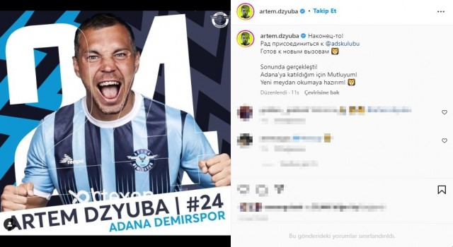 Adana Demirspor'un yeni golcüsü meydan okudu