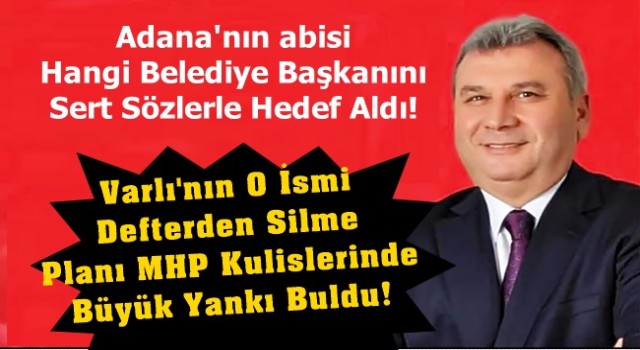 MHP Kulislerinde Herkes Bunu Konuşuyor | Büyükşehir'de' İcazet' Kavgası