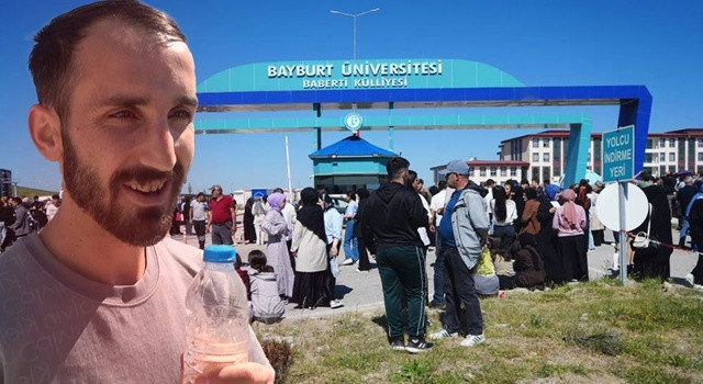 Okunmuş suyla sınava girdi.. Bütün sır, keramet İnşallah bu sudadır"