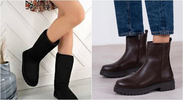 Kışlık Kadın Bot Önerileri ile Sıcak Kalın