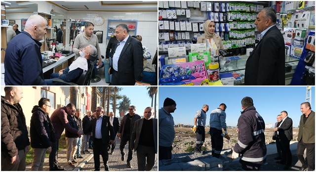 Başkan Vekili Güngör Geçer Ceyhan’da Denetim Yaptı