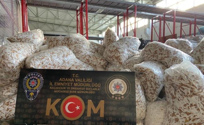 8 milyon 300 bin adet boş makaron ele geçirildi