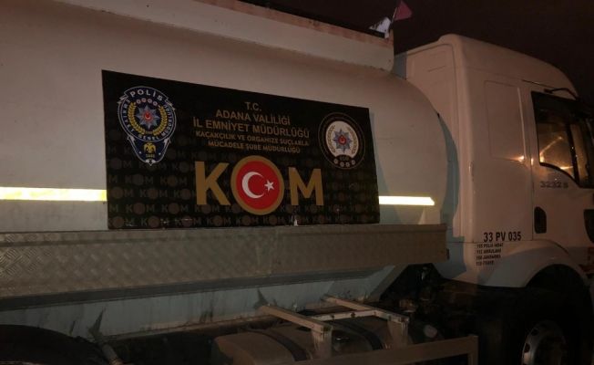 21 bin litre kaçak akaryakıt ele geçirildi