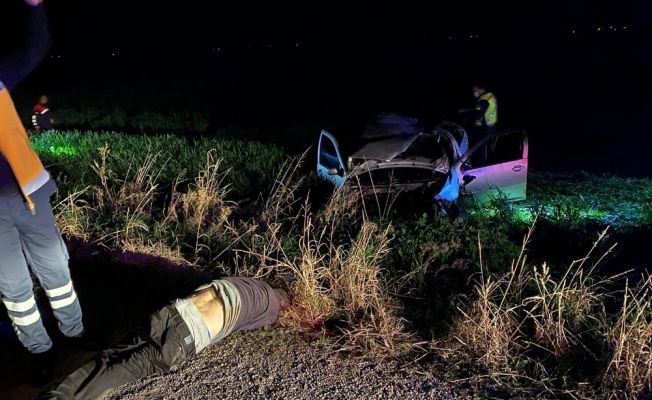 Kozan’da trafik kazası: 1 ölü, 2 yaralı