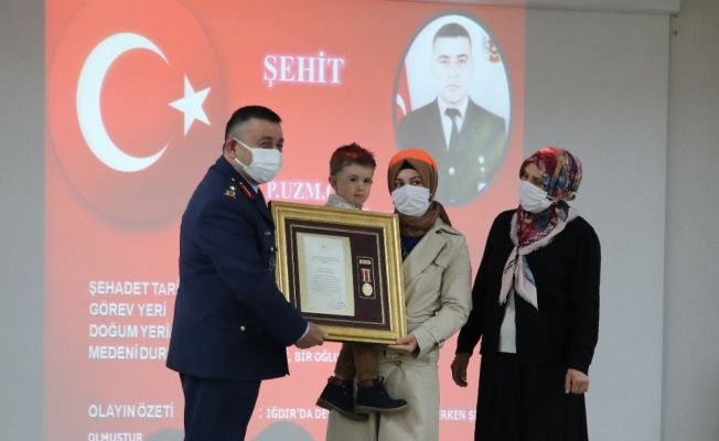 3 yaşındaki Remzi’ye gazi madalyası