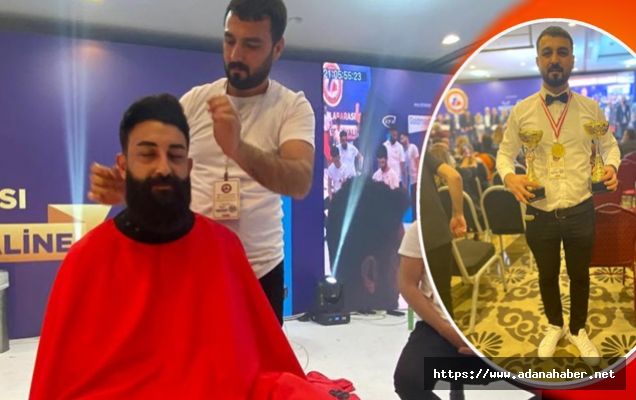 Adana’nın madalyalı berberi