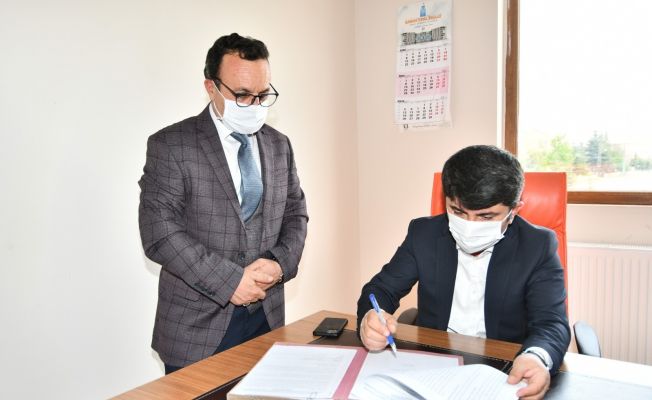 Tufanbeyli Belediyesi ile Tapu Müdürlüğü arasında emlak rayiç bedel sözleşmesi imzalandı