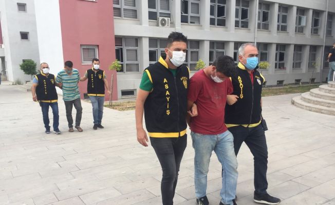 100 bin lira değerinde inşaat malzemesi ve akü çalan 2 kişi tutuklandı