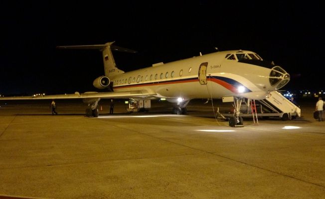 Kaza kırıma uğrayan uçakta ölen Rusya uyruklu 5 kişi memleketlerine gönderildi