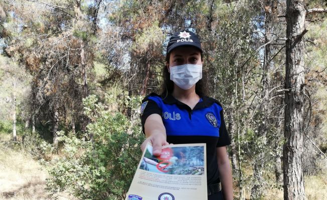 Polisten Ormanlar kül olmasın uyarısı