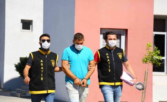 Motosiklet hırsızını balkondaki çamaşırı ele verdi