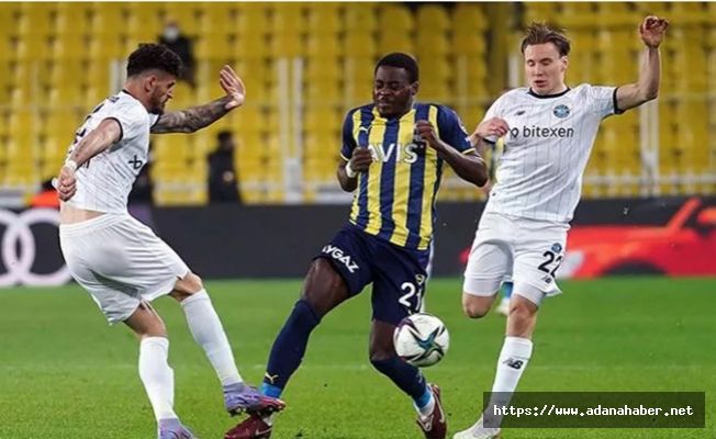 Adana Demirspor Fener’i evinde söndürdü: 2-1