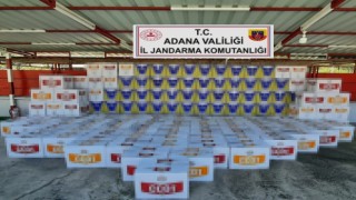 Adana’da 2 milyon 800 bin makaron ele geçirildi