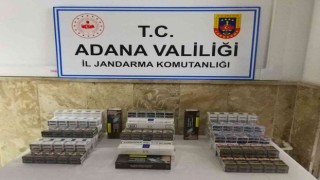 280 bin lira değerinde kaçak makaron ele geçirildi