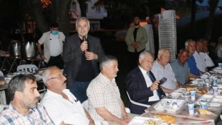 Karalar ve Özgan iftarda buluştu