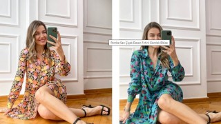 Fırfırlı Elbise Modelleri