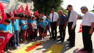 Yaya geçitlerinde sürücüler uyarıldı