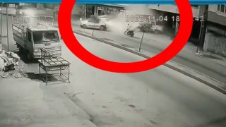 Mucize kurtuluş kameralara böyle yansıdı