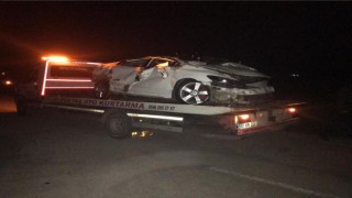 Ceyhan'da otomobil takla attı: 1 ölü, 2 ağır yaralı