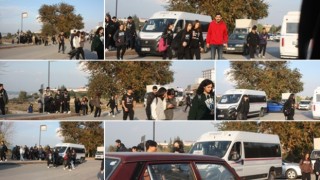 Öğrenciler Kelle Koltukta! "Kurtar bizi Vali Amca!"