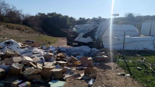 Yardıma giden kamyon ve panelvan çarpıştı: 4 yaralı