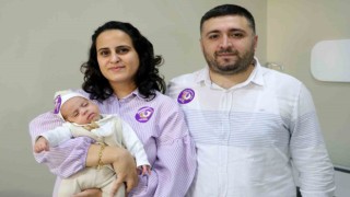 Aslan bebek 29 yıldır çocuğu olmayan Şahin ailesinin umudu oldu