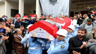 Hain saldırıda ölen Samet Güdük, gözyaşlarıyla son yolculuğuna uğurlandı