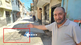 Belediyenin ayıbını örtmek için halı serdiler