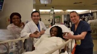 Dokuz dakikada altı bebek