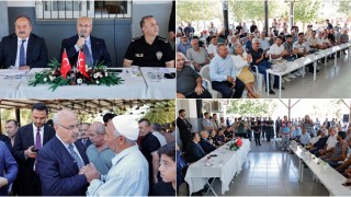 Vali Köşger Gürselpaşa'da vatandaşlarla biraraya geldi