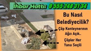 İsmetpaşa TOKİ’de Çocuk Parkının Yanındaki Tehlike