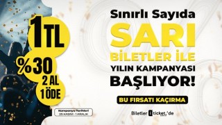 iTicket’ta Sarı Biletler: Konser ve Tiyatro Biletleri 1 TL Kampanyası Başlıyor!