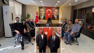 Seyhan Kaymakamı İnci, AK Parti ilçe Başkanlığını ziyaret etti.. Hedef Seyhanlının refahı..